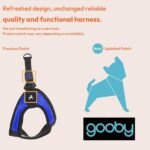 Gooby Escape Free Easy Fit Dog Harness, Step-in, Red, Medium - Image 2