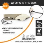 K&H Heating Pad, Lectro-Soft Outdoor Pet Bed, Safety Listed, 36x25in 60W - Image 7