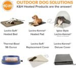 K&H Heating Pad, Lectro-Soft Outdoor Pet Bed, Safety Listed, 36x25in 60W - Image 9