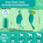 BIKIISEN Dog Toys for Aggressive Chewers, Squeaky Tough Chew Toys - Image 2
