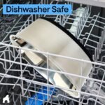 GORILLA GRIP Dog Bowl Set, Food Grade 304 Stainless Steel, 6 Cup, Black - Image 5