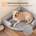 Veehoo Corner Dog Bed, 42" Orthopedic Washable Dog Bed for Large Size Dogs - Image 3