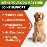 STRELLALAB Advanced Glucosamine for Dogs, Chondroitin MSM Joint Supplement - Image 4