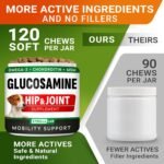 STRELLALAB Advanced Glucosamine for Dogs, Chondroitin MSM Joint Supplement - Image 6