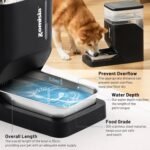 ZOMISIA 2.1 Gallon Gravity Dog Water Dispenser with Stainless Steel Bowl - Image 3