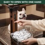FXW AuraSpace Pro Clear Acrylic Indoor Dog Playpen, 24" H, 12 Panels - Image 6