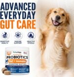 Probiotics for Dogs - 250 Dog Probiotics Chews - Digestive Enzymes Support - Image 5