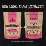 Vital Essentials Freeze Dried Dog Treats, Chicken Breast, 3.75 oz Bag - Image 3