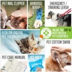 EVERLIT Pet Medic First Aid Kit | 95 Pcs Vet-Approved Medical, Outdoor & Emergency Supplies for Dogs, Cats, Animal Care | Travel-Friendly Compact Bag for Home, Car and Travel (Valentine Lace) - Image 4
