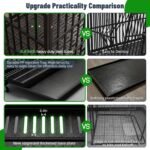 NUGRIART 48 inch Heavy Duty Indestructible XL Dog Crate for Large Dogs - Image 5