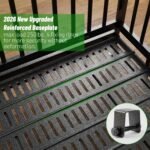 NUGRIART 48 inch Heavy Duty Indestructible XL Dog Crate for Large Dogs - Image 6