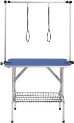 VEVOR 36 x 24 Inch Pet Grooming Table, Foldable, 2 Height Adjustable Arms, No-Sit Haunch Holder with Grooming Loop, 330LBS Static Weight Capacity, for Small & Medium Dogs - Image 5