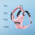 Voyager Step-in Lock Dog Harness - Pink, Small - Image 4