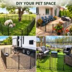 Thickened Outdoor Dog Fence, 40" H, 16 Panels for Yard & Camping - Image 3