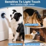 Dog Door Bell for Potty Training, Easy-Touch Wireless Dog Doorbell for Dogs to Go Outside, IP65 Waterproof, 1000ft Range, 55 Melodies & 5 Volume Levels, 1 Buttons - Image 3