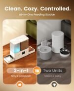 oneisall Automatic Cat Feeder and Water Dispenser, 36Cups/8.5L - Image 4