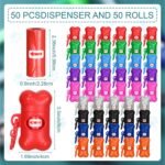 Zhehao 50 Pack Dog Poop Bag Holders for Leashes, Classic - Image 2