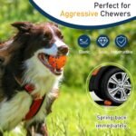 6 Pack Dog Balls Tennis Ball for Aggressive Chewers Indestructible Dog Toys - Image 3