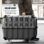 Mammoth Guardian Dog Kennel 36" Heavy Duty Travel & Outdoor Crate for Puppies, Small, Medium & Large Dogs, Secure 3 Bolt Lock, Adventure Ready for Hunting, Camping & Offroad – Gunmetal Gray - Image 3