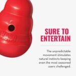 KONG Wobbler, Interactive Treat-Dispensing Dog Toy, for Medium/Large Dogs - Image 3