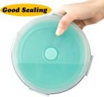 Large Collapsible 40 OZ Travel Dog Bowls, 2 Pack with Lids, Foldable Silicone Food & Water Bowl for Large Dogs, Lightweight & Leak Proof, Perfect for Outdoor Travel, Camping & Hiking - Image 5