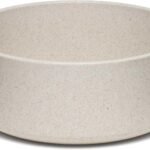 Loving Pets – Dolce Bamboo – Eco-Friendly Pet Bowls & Dishes for Dog, Cats, Puppy Food and Water Dish -Sustainable and Dishwasher Safe, Made with Real Bamboo (Large, Oat-Beige)