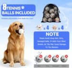 Automatic Ball Launcher for Dogs with 8 Balls - Adjustable Distance up to 50ft,Charger, Whistle & Storage Bag - Interactive Fetch Machine Toy for Indoor Outdoor Play, for Medium Large Breed Dogs - Image 7