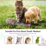 Collapsible Dog Bowl for Travel,2-Pack 12oz Pet Portable Water Food Bowls - Image 7