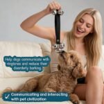 Dog Doorbell for Potty Training, Adjustable Length with 7 Extra Loud Bells, Black Nylon Strap with Metal Bells, 31-33 Inches - Image 4