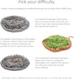 Pet Parents Forager Bowls, Slow Feeder Dog Bowls with SoftSnout & Non-Slip Backing Technology, Dog Feeder Mat & Snuffle Mat for Large Dogs and Small Dogs (Forest Modern Grey) - Image 3