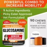 STRELLALAB Advanced Glucosamine for Senior Dogs, Chondroitin Joint Support - Image 5