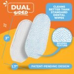 Paw Science Dog & Cat Teeth Cleaning Wipes - Dental Finger Wipes for Cats & Dogs - Pet Toothbrush & Tooth Brushing Kit - Effective Teeth Cleaner (Unscented) - Image 3