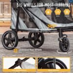 CANINE CANYON All-Terrain Pet Stroller for Large & Medium Dogs - Image 4