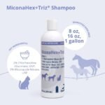 MiconaHex+Triz Shampoo for Dogs, Cats and Horses, 16 oz, Unscented - Image 2