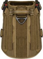 ICEFANG Tactical Dog Harness for Large Dogs,Full Metal Buckles Dog Vest - Image 3