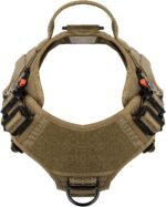 ICEFANG Tactical Dog Harness for Large Dogs,Full Metal Buckles Dog Vest - Image 4