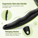 Pecute Skin Friendly Self-Cleaning Slicker Brush for Dog & Cat Shedding - Image 4