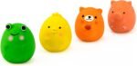 CHIWAVA 4PCS 2.4" Squeak Latex Puppy Toy Funny Animal Sets for Small Dog - Image 3
