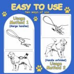 Deshedding Tool Grooming Brush for Horse Dog Cat(Double Loop) - Image 3