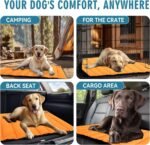 Waterproof Outdoor Dog Bed, Foldable Travel Camping Dog Mat with Carry Bag - Image 4