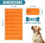 Waterproof Outdoor Dog Bed, Foldable Travel Camping Dog Mat with Carry Bag - Image 5
