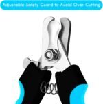 Candure Pet Nail Clippers, Bright Blue, Medium to Small Pets - Image 3