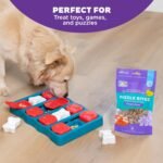 Outward Hound Nina Ottosson Puzzle Bitez Dog Treats, Pumpkin, 7.5 oz - Image 3