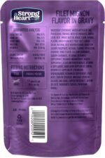 A Strong Heart Filet Mignon Flavor Dog Food Pouches in Gravy, 24-Pk - Image 3