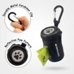 Dog Poop Bag Holder for Leash, Easy Release Poop Bag Dispenser - Image 3