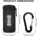 Dog Poop Bag Holder for Leash, Easy Release Poop Bag Dispenser - Image 6