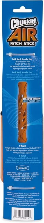 Chuckit! Air Fetch Stick Dog Toy, Large, Orange - Image 3