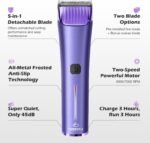 Professional Dog Grooming Clipper with 5-in-1 Replacement Blade - Image 2