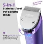 Professional Dog Grooming Clipper with 5-in-1 Replacement Blade - Image 4