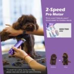 Professional Dog Grooming Clipper with 5-in-1 Replacement Blade - Image 6